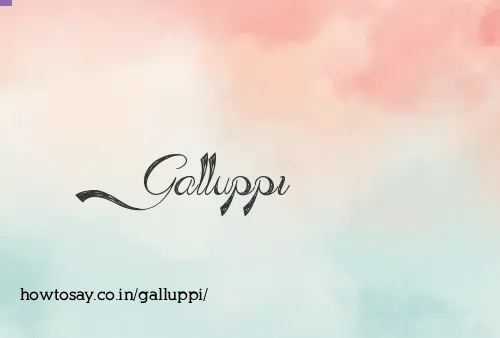 Galluppi
