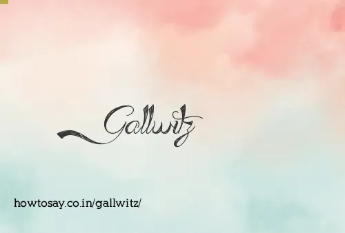 Gallwitz