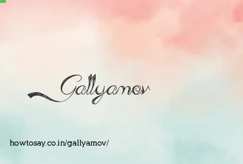 Gallyamov