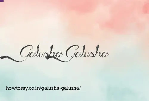 Galusha Galusha