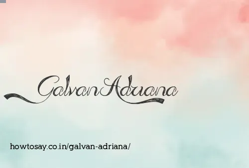 Galvan Adriana