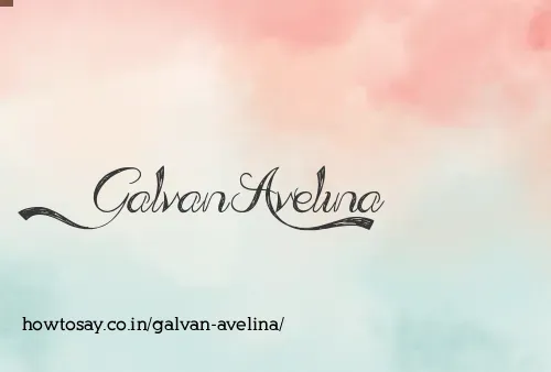 Galvan Avelina