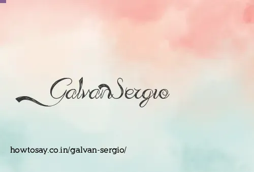Galvan Sergio