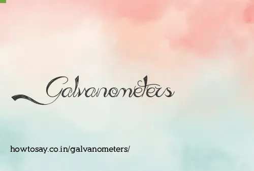 Galvanometers