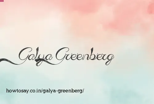 Galya Greenberg