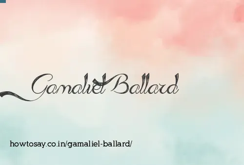 Gamaliel Ballard