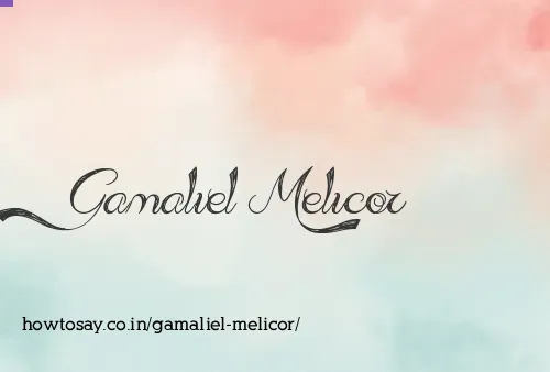 Gamaliel Melicor