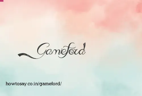 Gameford