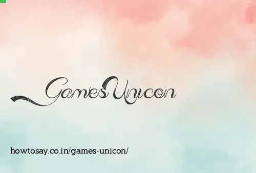Games Unicon