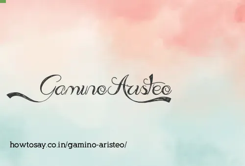 Gamino Aristeo