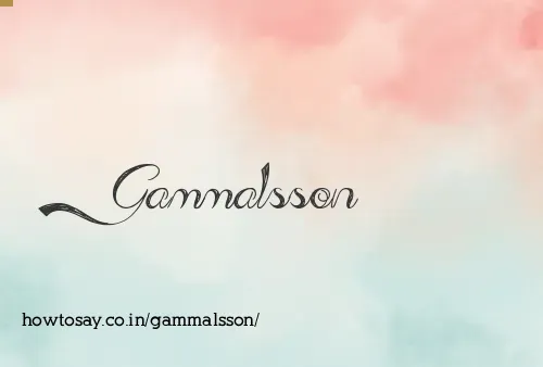 Gammalsson