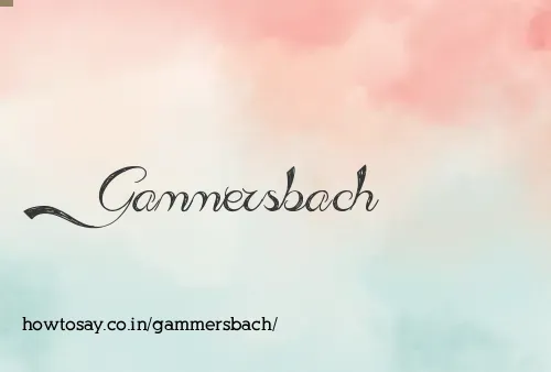Gammersbach