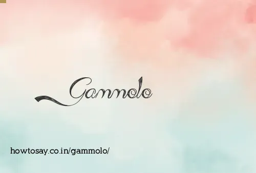 Gammolo
