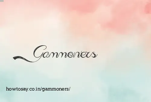 Gammoners