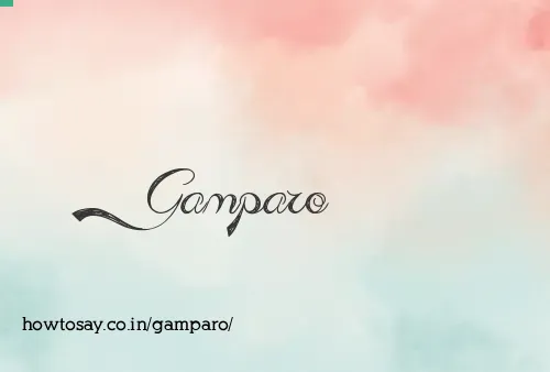 Gamparo