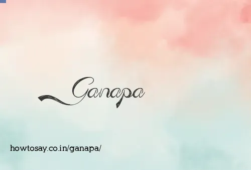 Ganapa