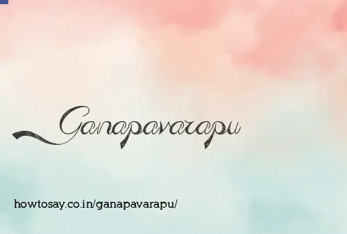Ganapavarapu