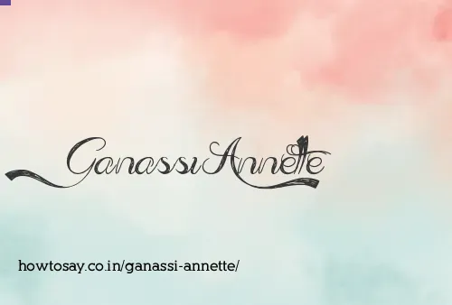 Ganassi Annette