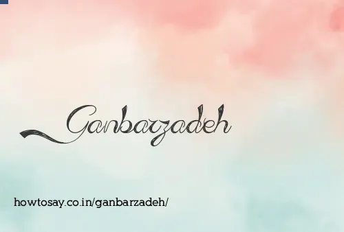 Ganbarzadeh