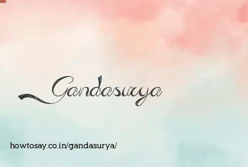 Gandasurya
