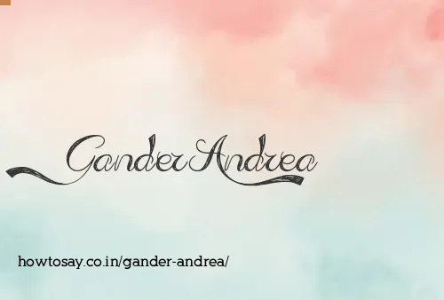 Gander Andrea