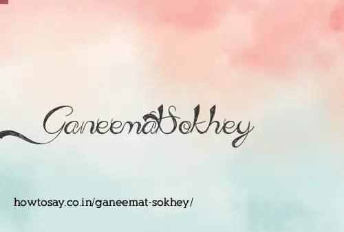 Ganeemat Sokhey