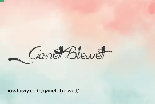 Ganett Blewett