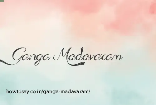 Ganga Madavaram