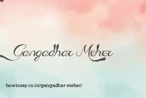 Gangadhar Meher