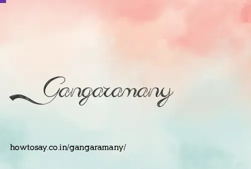 Gangaramany