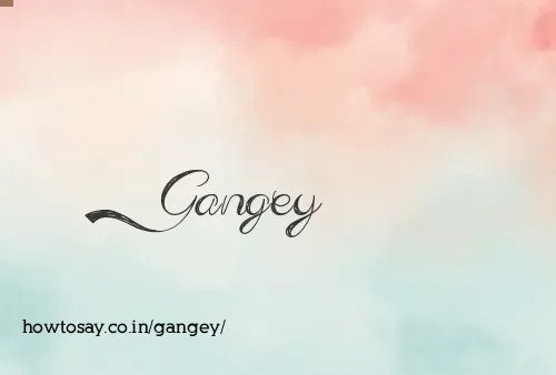 Gangey