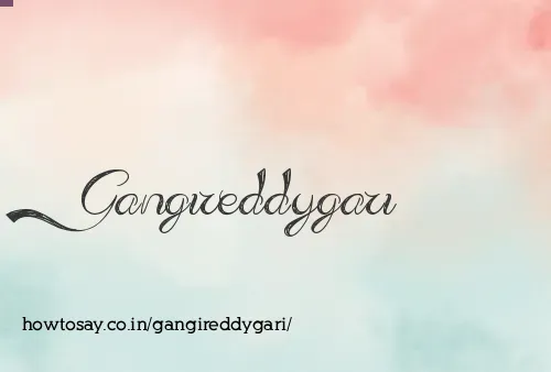 Gangireddygari