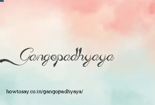 Gangopadhyaya