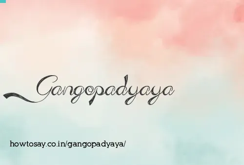 Gangopadyaya