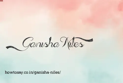 Ganisha Niles