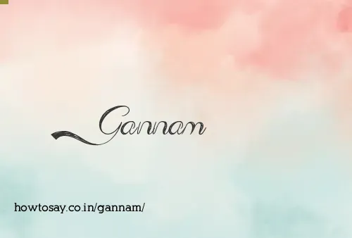 Gannam