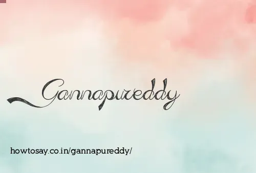Gannapureddy