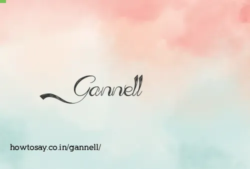 Gannell