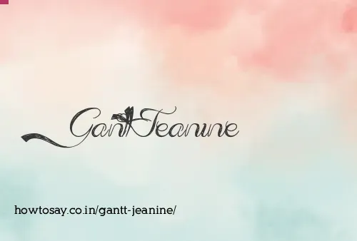 Gantt Jeanine