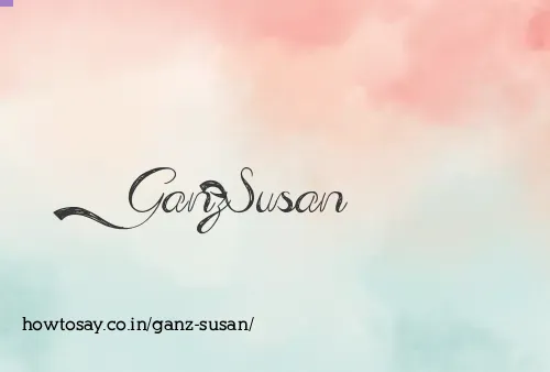 Ganz Susan
