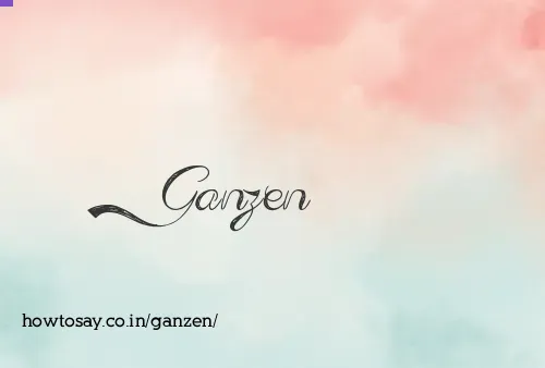 Ganzen