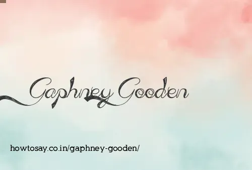 Gaphney Gooden