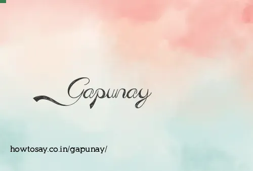 Gapunay