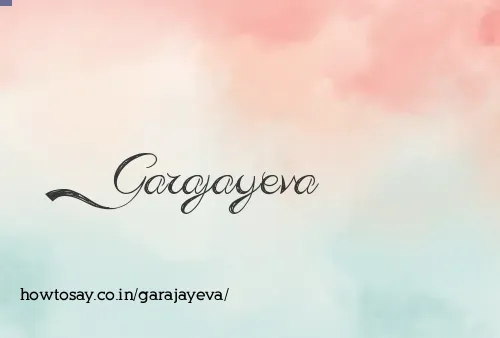 Garajayeva