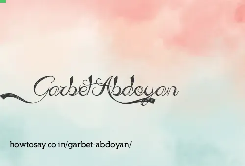 Garbet Abdoyan