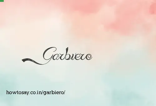 Garbiero