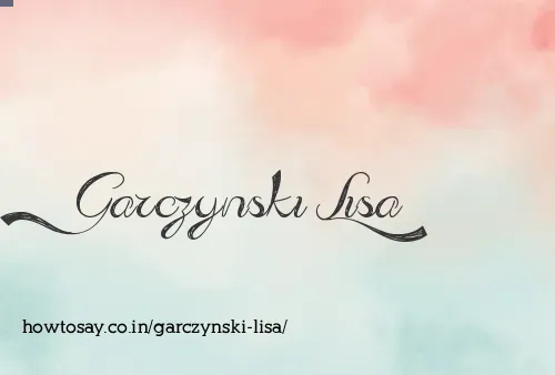 Garczynski Lisa