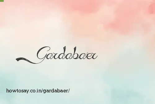 Gardabaer