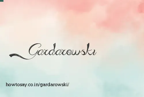 Gardarowski