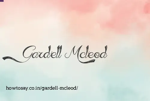 Gardell Mcleod